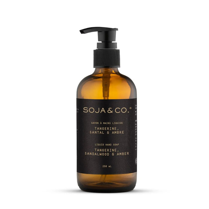 LIQUID HAND SOAP - TANGERINE, SANDALWOOD &amp; AMBER