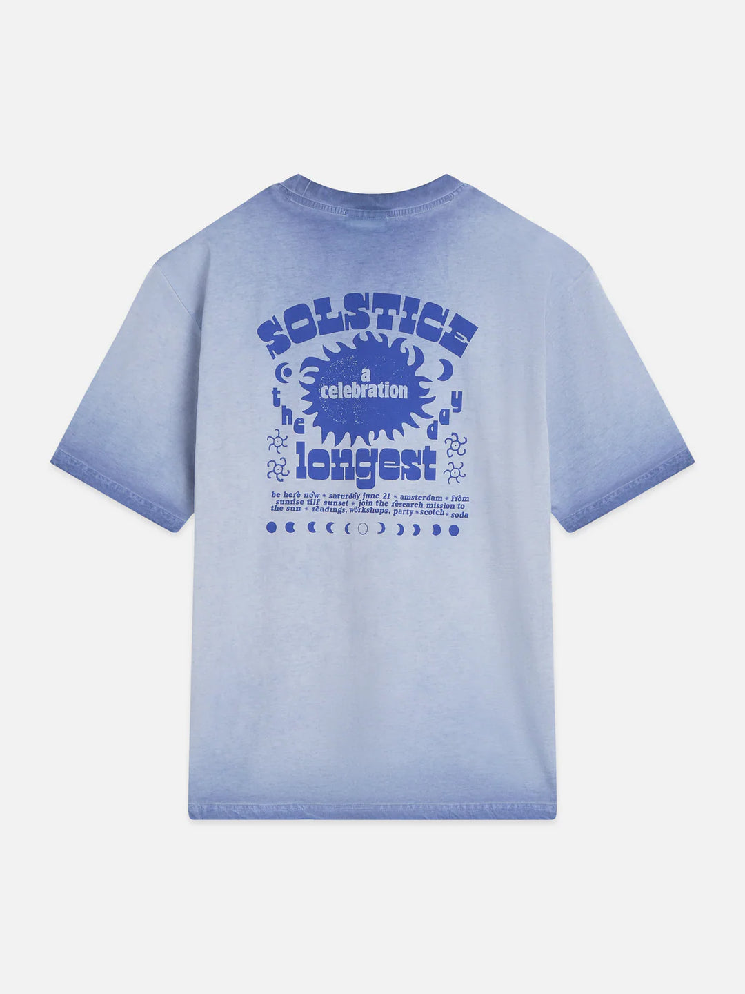 ARTWORK LOOSE DYED T-SHIRT "INFINITY"