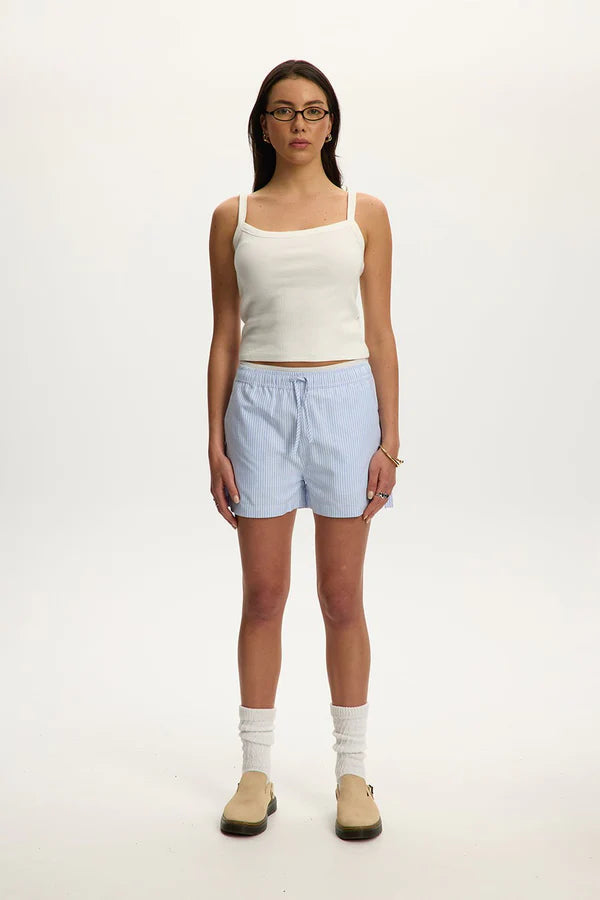 SOLENE SEXYBACK TANK "WHITE"