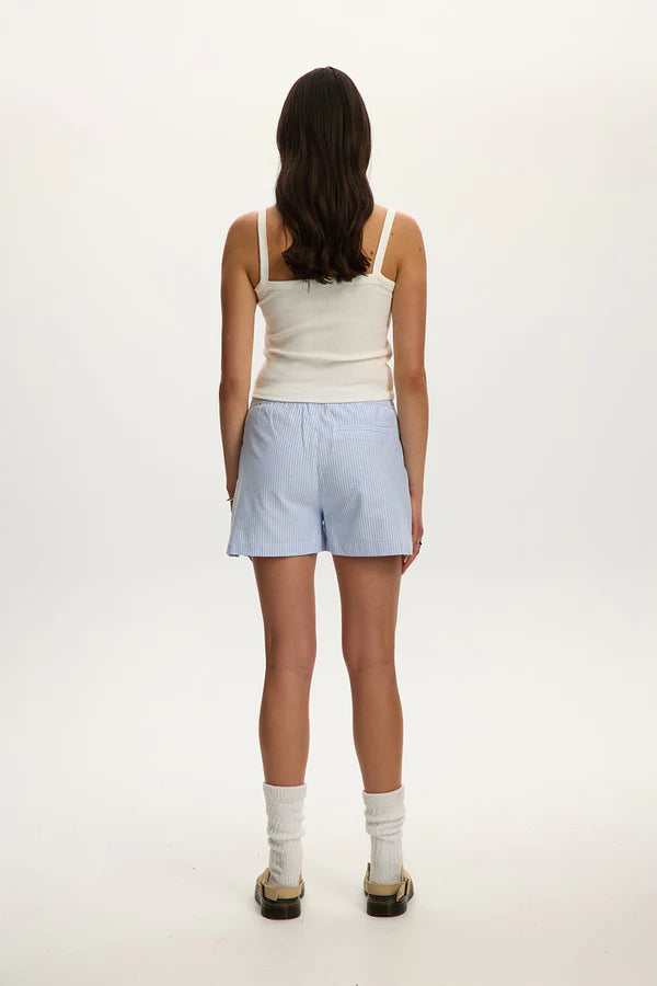 SOLENE SEXYBACK TANK "WHITE"