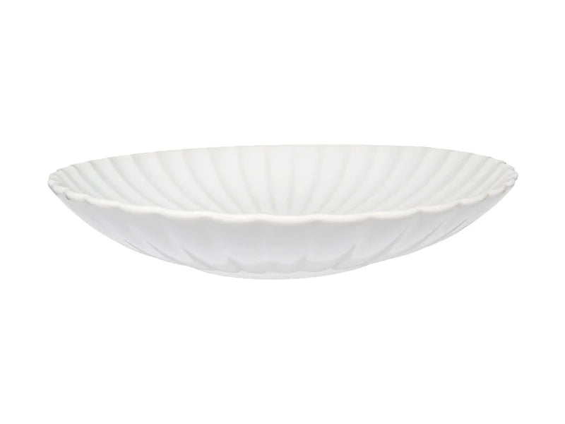 SOLARE ROUND SERVING BOWL CREAM - 30CM