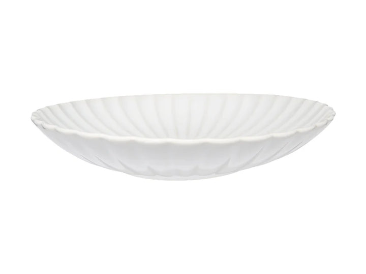 SOLARE ROUND SERVING BOWL CREAM - 30CM