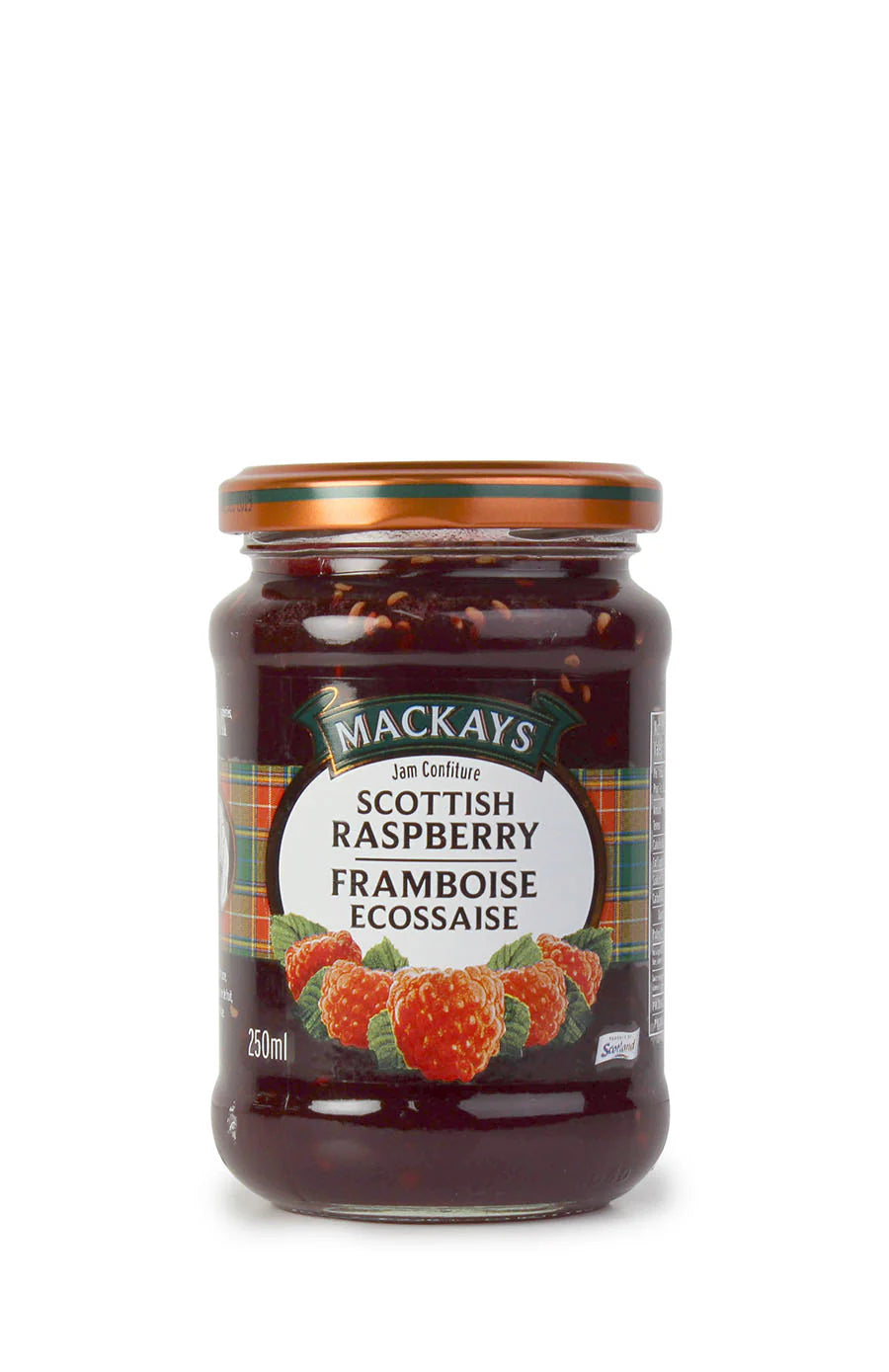 SCOTTISH RASPBERRY PRESERVE 250ML