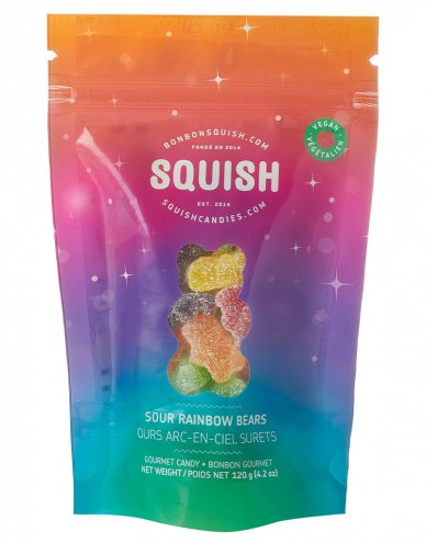 VEGAN SOUR RAINBOW BEARS