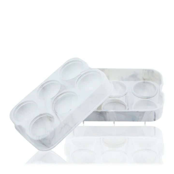 SILICONE 2" ICE SPHERE MOLD IN MARBLE