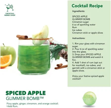 SPICED APPLE COCKTAIL BOMB