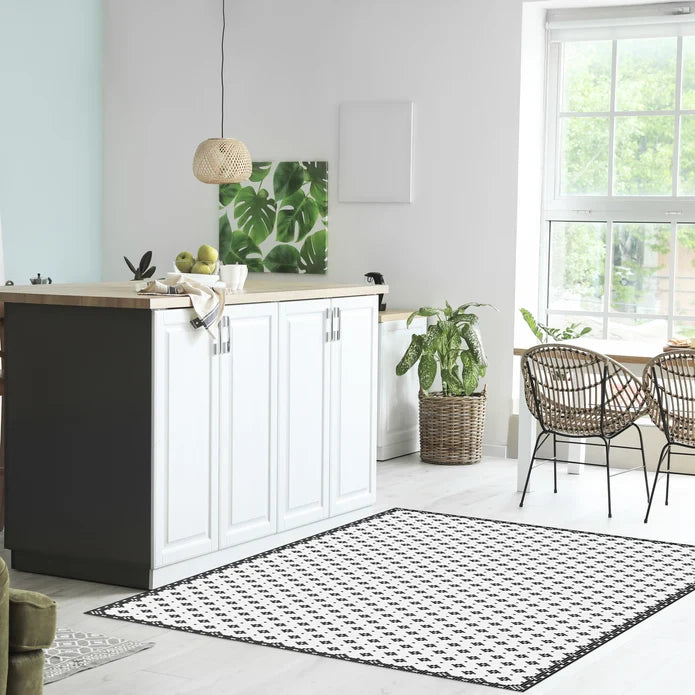 SPLASH WHITE INDOOR-OUTDOOR MAT 3X5 (100x140cm)
