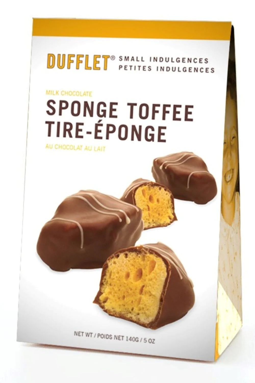 DUFFLET - MILK CHOCOLATE SPONGE TOFFEE 140G