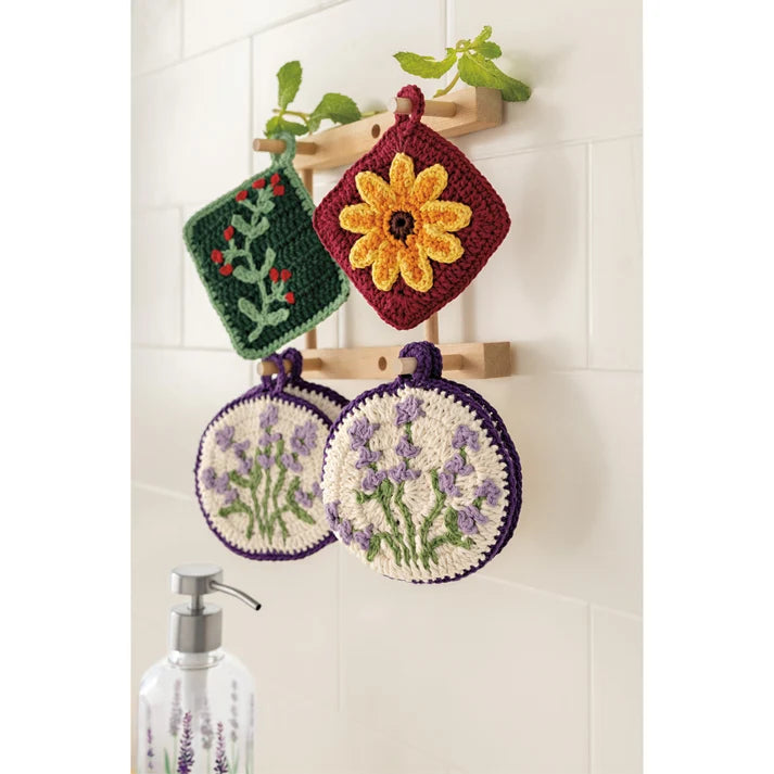 LAVENDER CROCHET SPONGES - SET OF 2