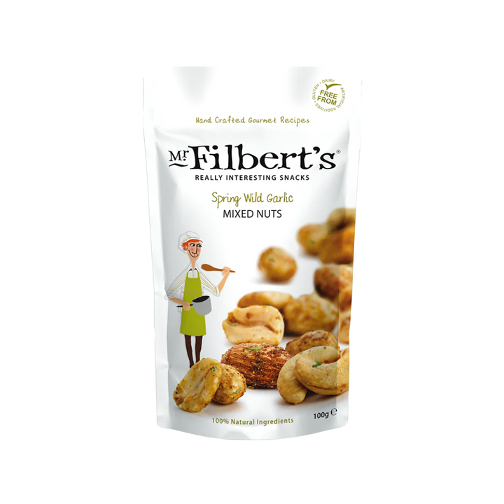 MR FILBERT'S - SPRING WILD GARLIC MIXED NUTS 100G