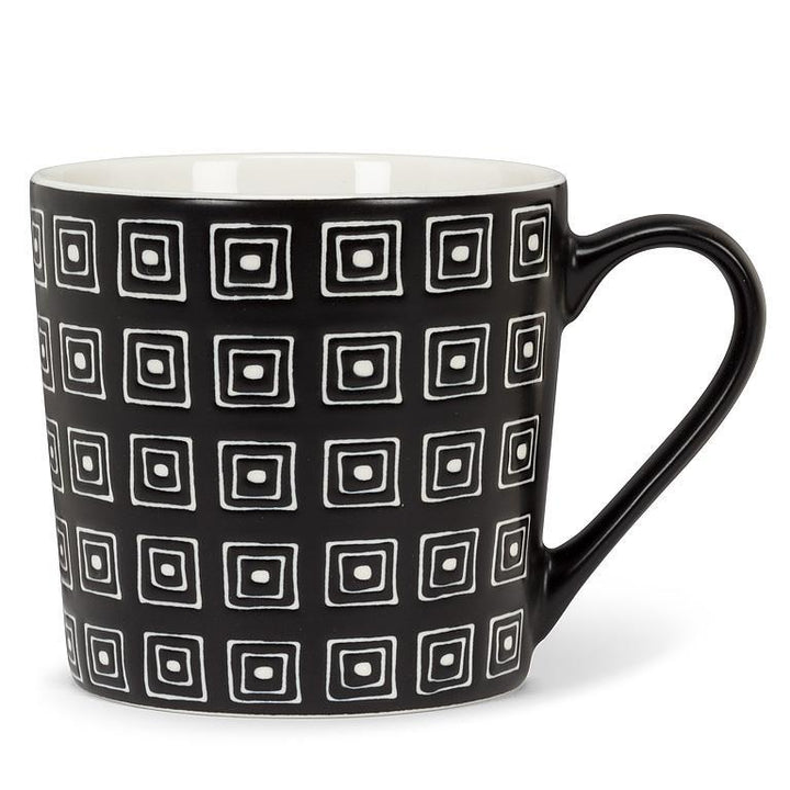 SPIRAL SQUARES MUG 3.5&