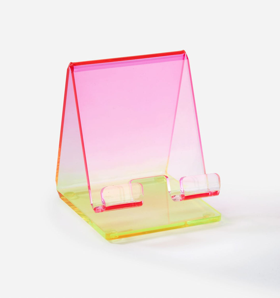 PINK &amp; YELLOW PHONE STAND