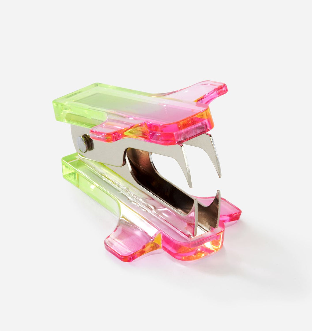 PINK &amp; YELLOW STAPLE REMOVER
