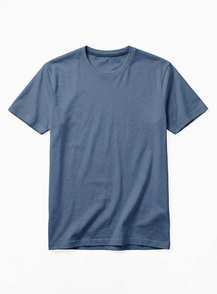 BIX - ORGANIC COTTON T-SHIRT "STEEL"