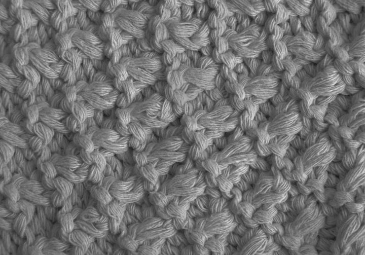 OTTOMAN "GREY/NATURAL"