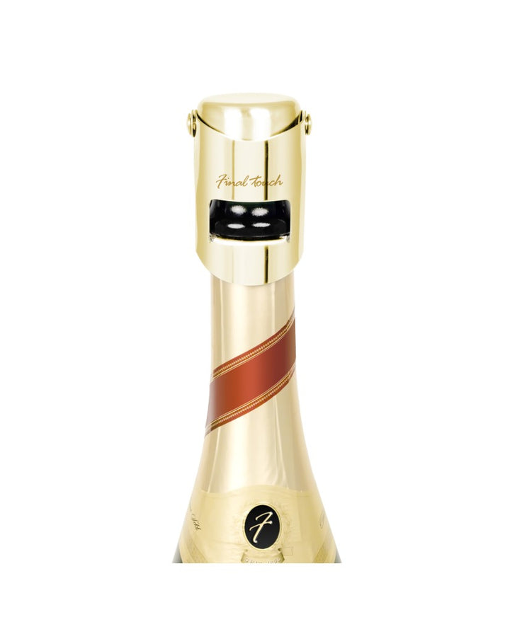 CHAMPAGNE BOTTLE STOPPER - BRASS