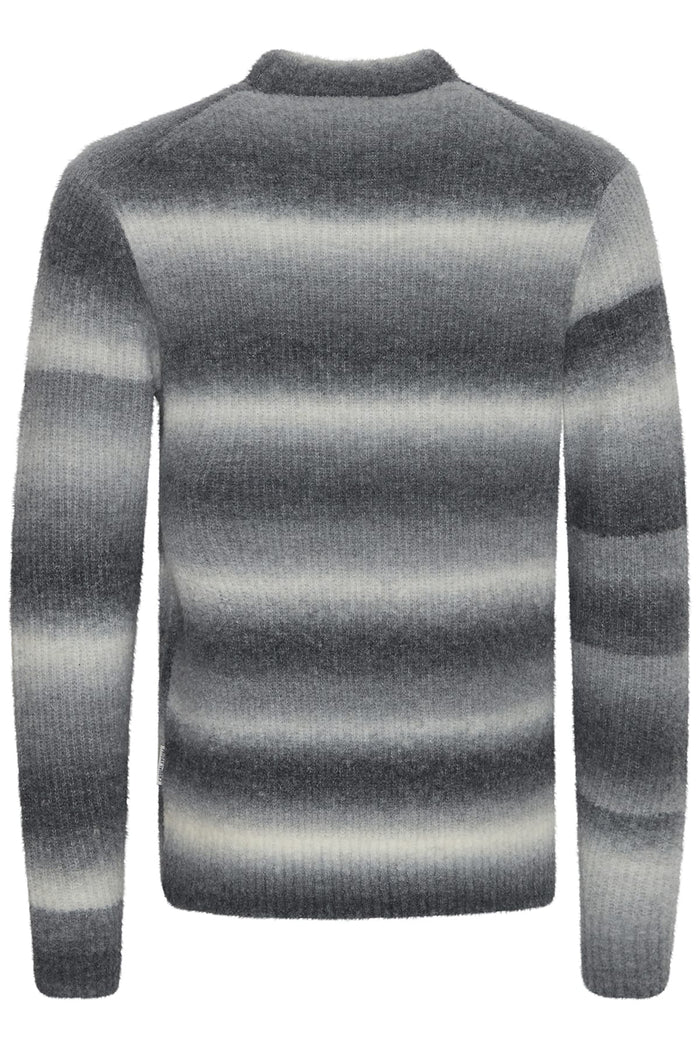 CFKARL SHADOW STRIPED KNIT "PEWTER MIX"