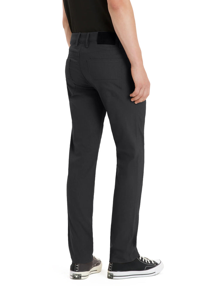 STUART - SUPER FLEX SLIM FIT PANTS "BLACK"