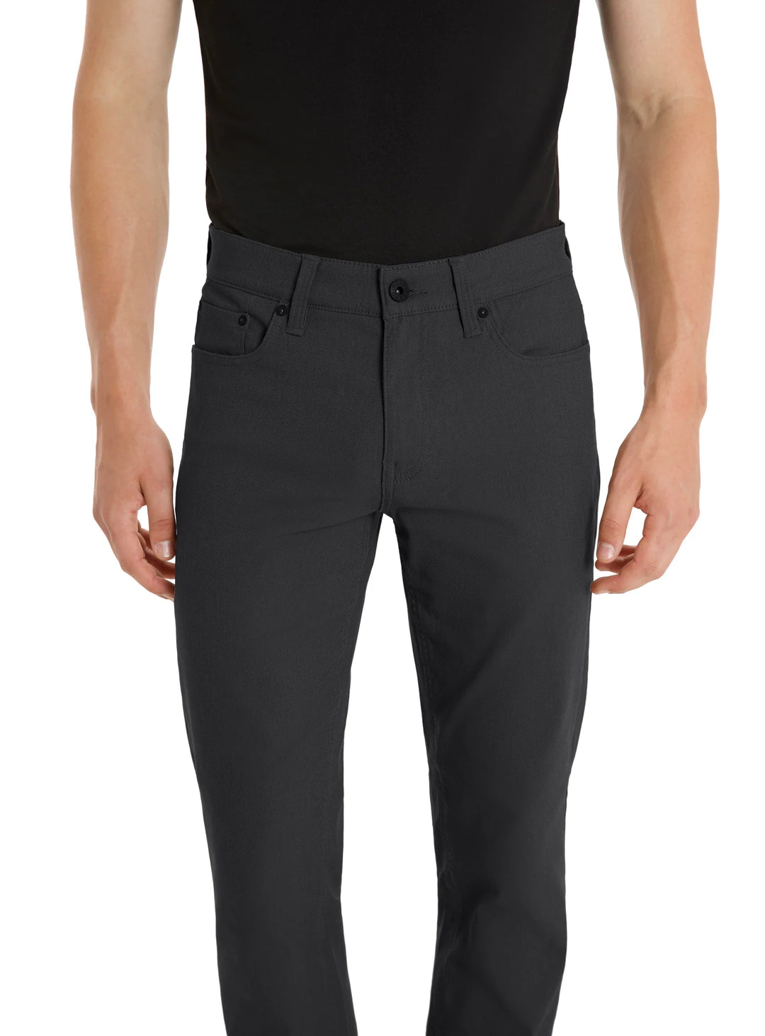 STUART - SUPER FLEX SLIM FIT PANTS "BLACK"
