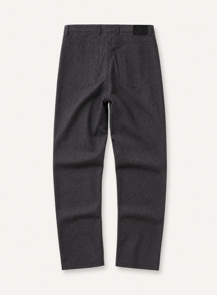 STUART - SUPER FLEX SLIM FIT PANTS "BLACK"