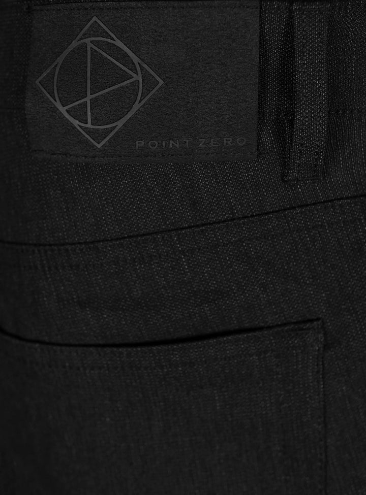STUART - SUPER FLEX SLIM FIT PANTS "BLACK"