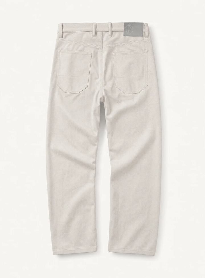 STUART - SUPER FLEX SLIM FIT PANTS "GREIGE"