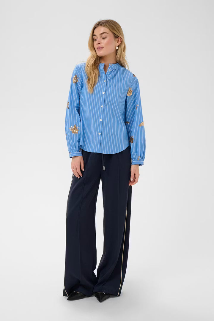 SUESZ PANTS "NIGHT SKY/BLUE"