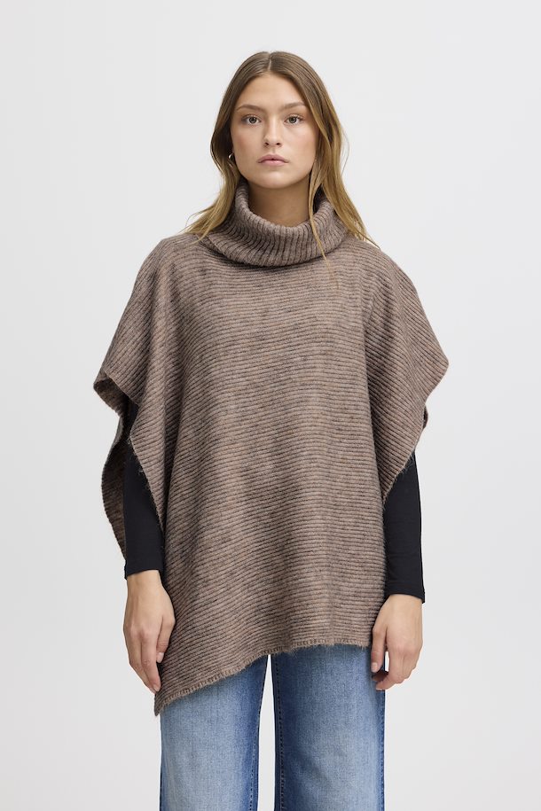 IABALOU PONCHO "SUGAR ALMOND"