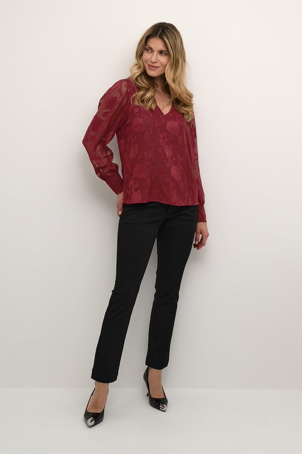 KATULLA BLOUSE - SUN-DRIED TOMATO