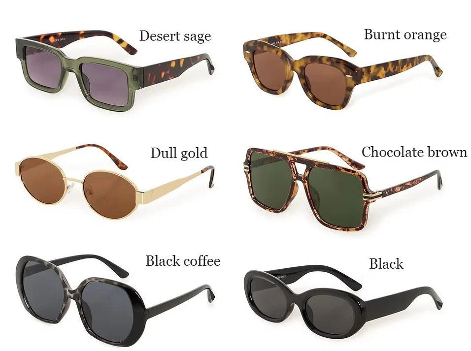 IASANDRA SUNGLASSES "6 COLOURS TO CHOOSE FROM"