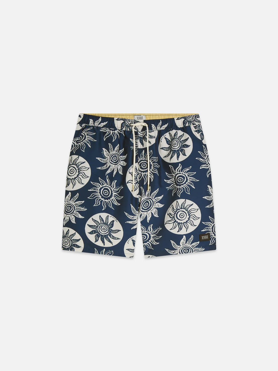 PRINTED SWIM SHORTS "SUNS CAPTAINS BLUE"