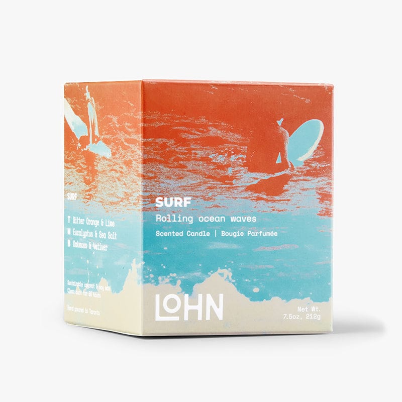 SURF CANDLE "LIME & SEA SALT"