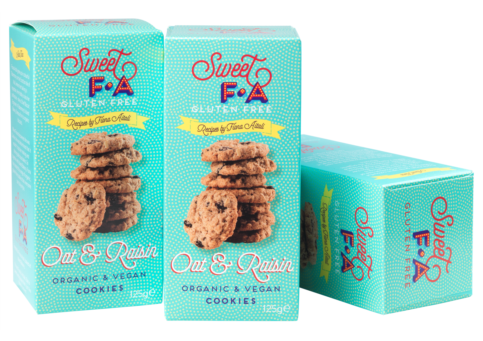OAT AND RAISIN GLUTEN-FREE COOKIES 125G