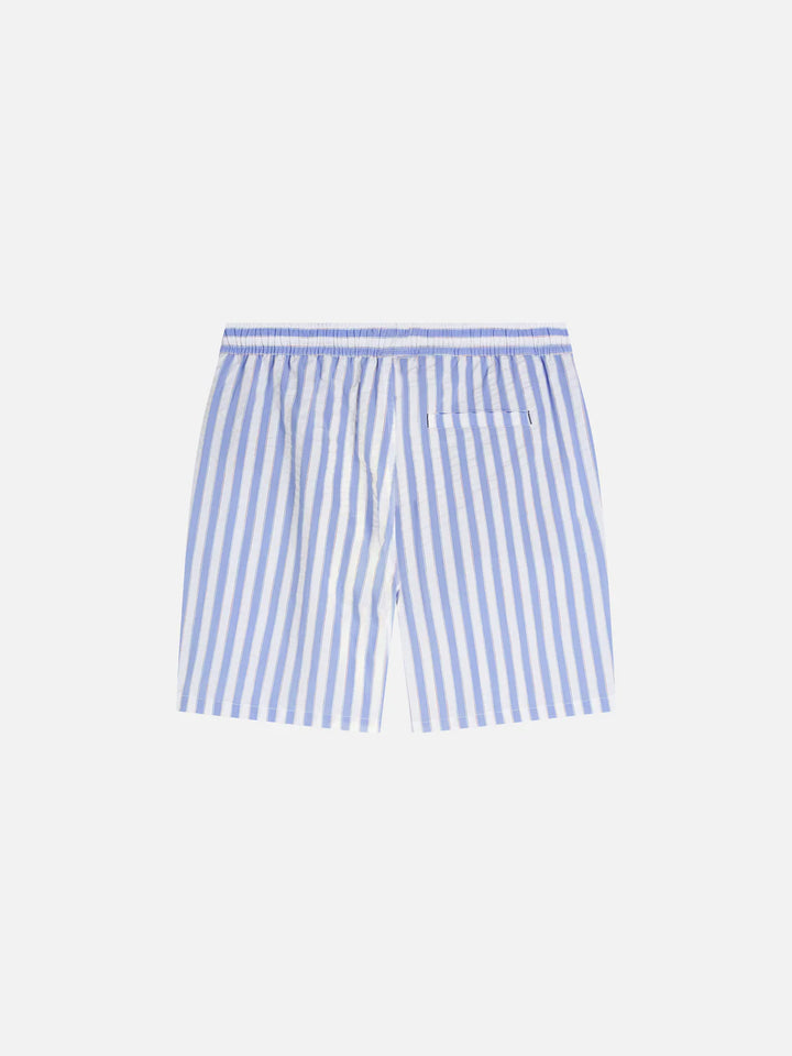 STRIPED MID-LENGTH SWIM SHORTS "CLASSIC STRIPE INFINITY"