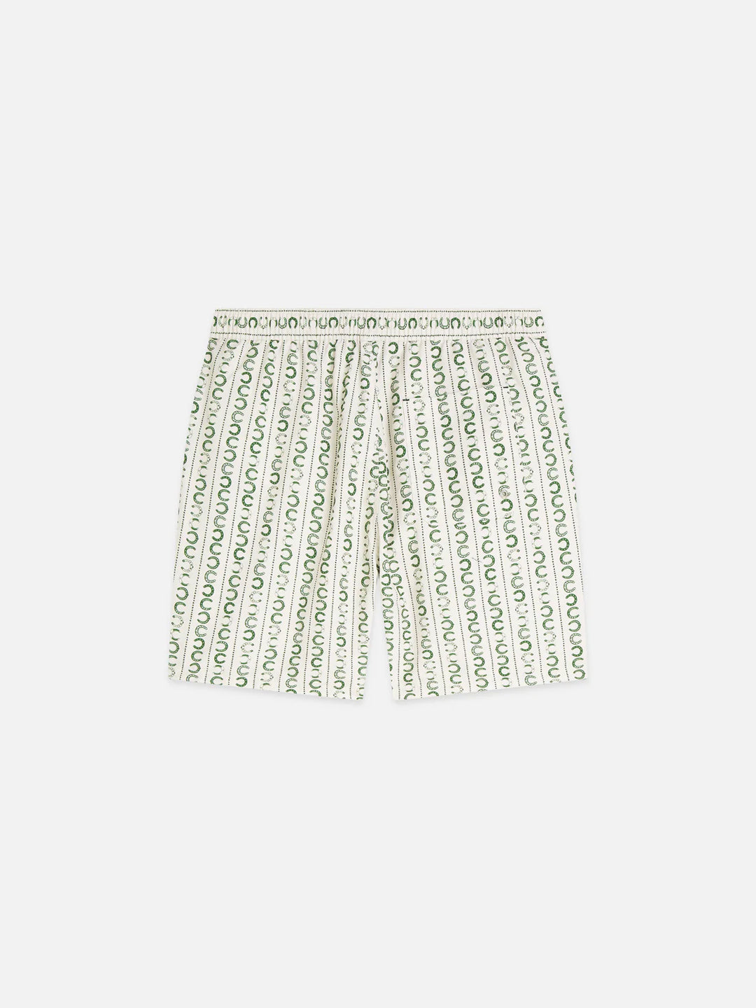 PRINTED SWIM SHORTS "HORSESHOE STRIPE EGGNOG"