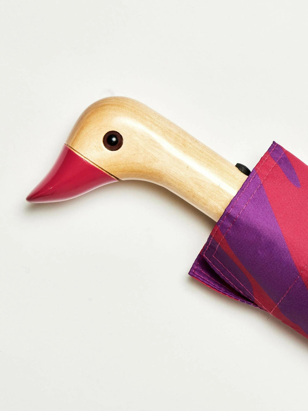 DUCKHEAD SWIRL IN PINK ECO-FRIENDLY COMPACT UMBRELLA