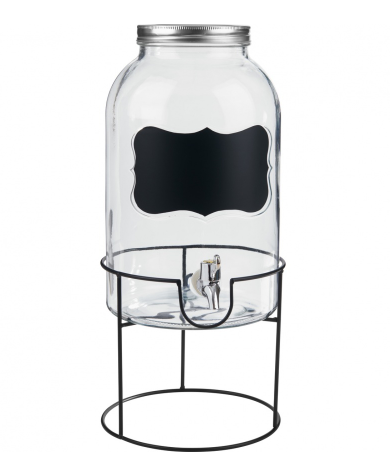 8L WATER DISPENSER W/ CHALKBOARD & STAND