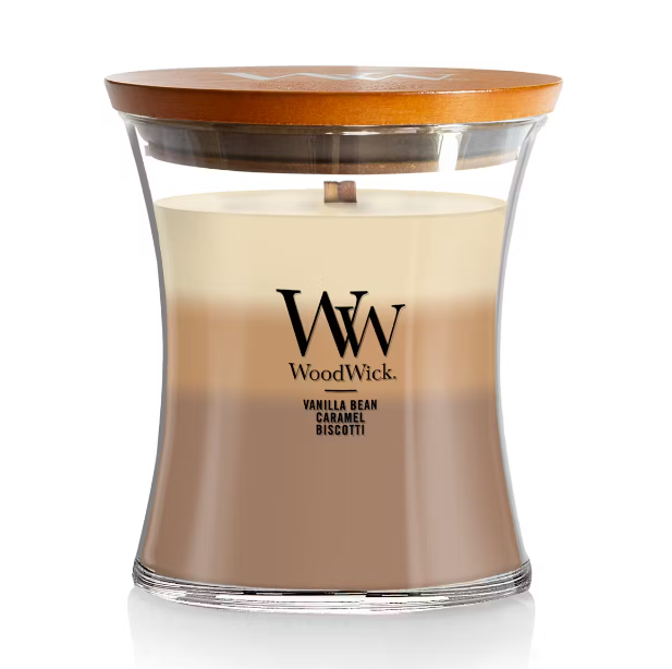 WoodWick Café Sweets Large Hourglass Bougie Trilogy