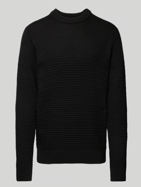 CFKARL STRUCTURED CREWNECK "BLACK BEAUTY"