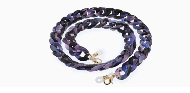 ECO CHAIN - PURPLE QUARTZ