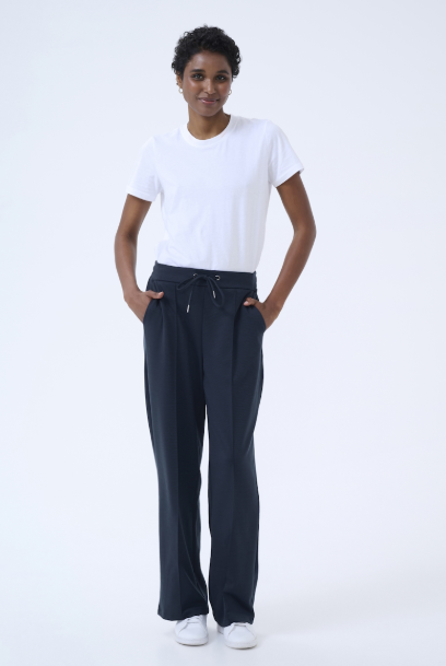 KAJENNY STRAIGHT PANTS "MIDNIGHT MARINE"