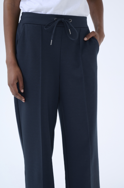 KAJENNY STRAIGHT PANTS "MIDNIGHT MARINE"