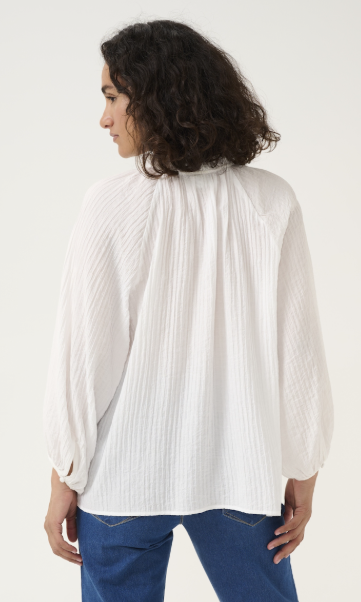 KALIANNA BLOUSE "CHALK"