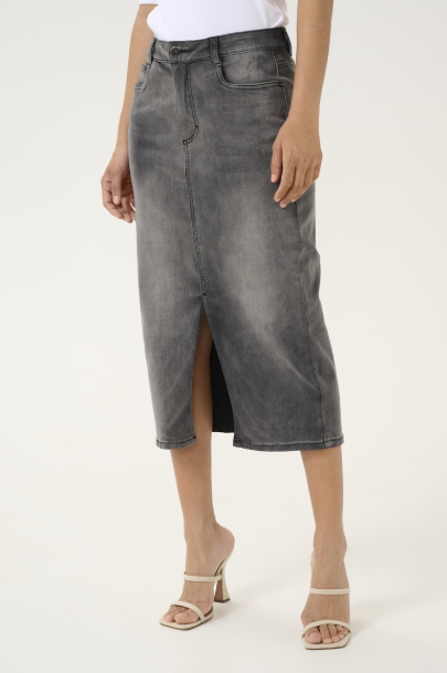 KASINEM SKIRT "MEDIUM GREY DENIM"