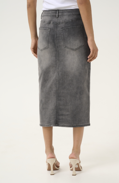 KASINEM SKIRT "MEDIUM GREY DENIM"