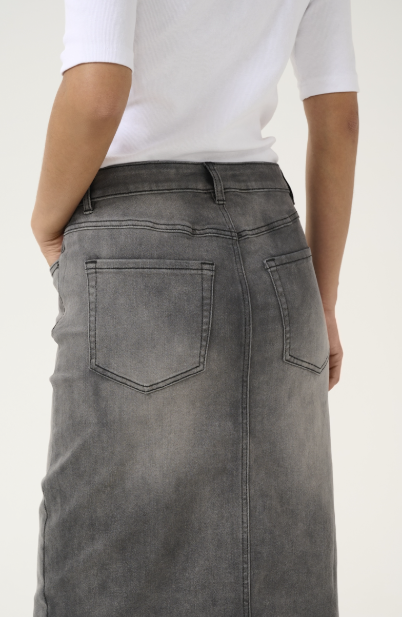 KASINEM SKIRT "MEDIUM GREY DENIM"