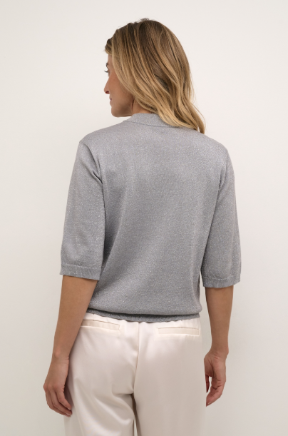 CRSHIMRA PULLOVER "GREY SILVER METALLIC"