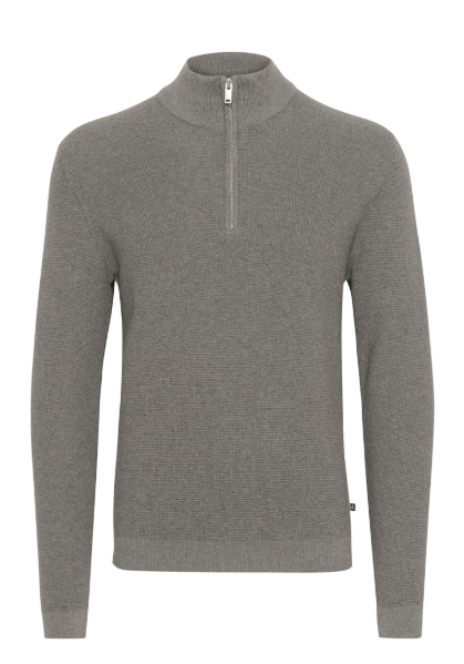 MALAGOON PULLOVER "MEDIUM GREY MELANGE"