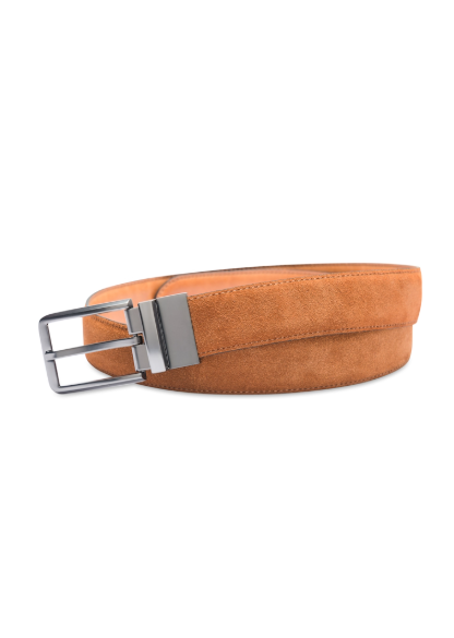 REVERSTONMA REVERSIBLE BELT "COGNAC"