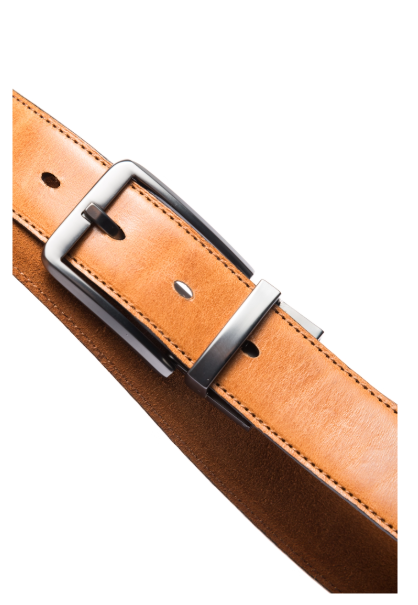 REVERSTONMA REVERSIBLE BELT "COGNAC"